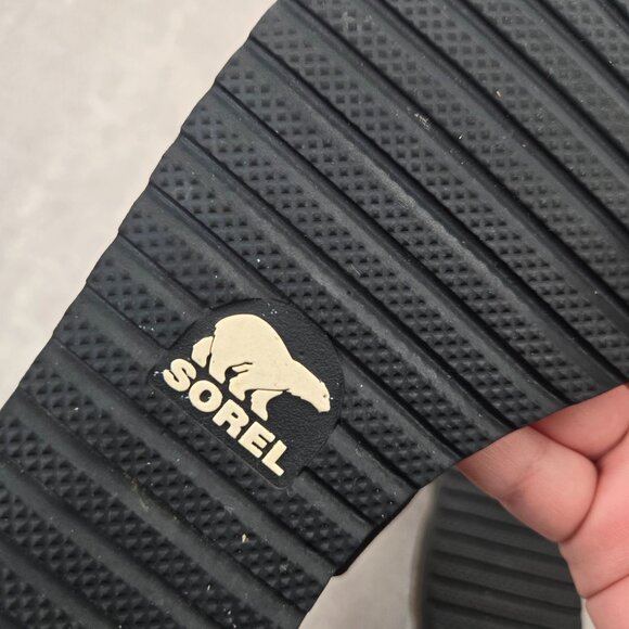 Sorel Flat Casual Sandals  Leather Bohemian Criss Cross Gladiator Open Toe - Picture 9 of 10